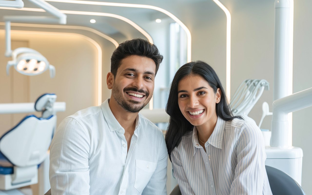 teeth cleaning and whitening.