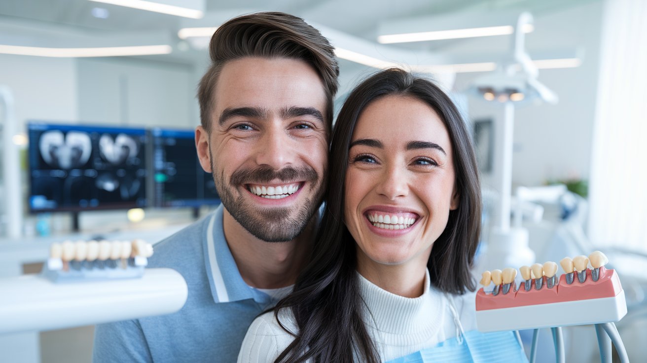 Same-day dental implants.